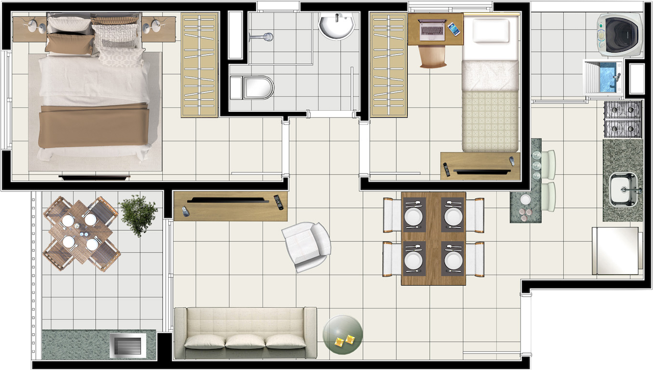 Unidade A - Residencial Veneza Itaquera